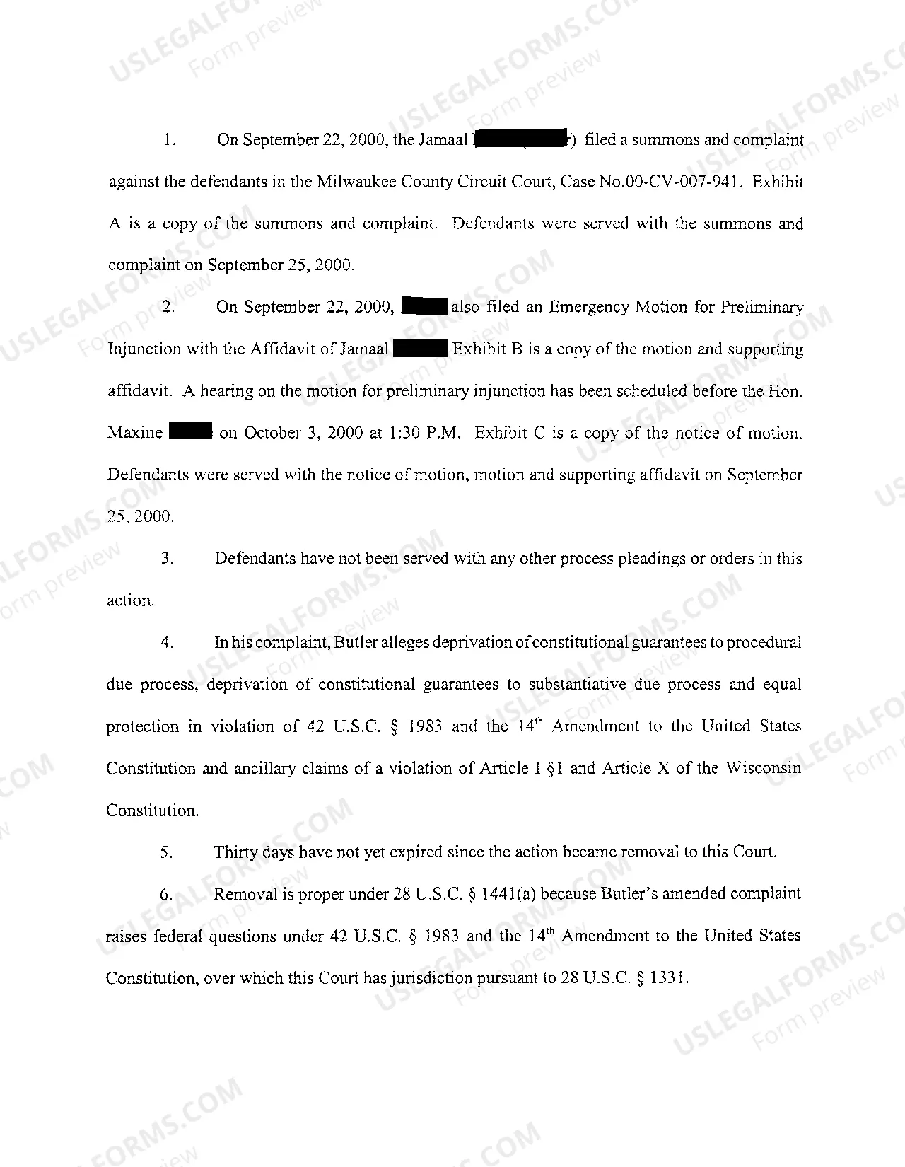 Preview A12 Notice Of Removal