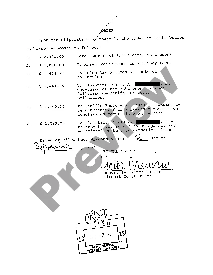 Get A06 Stipulation And Order For Dismissal Preview A06 Stipulation And Order For Dismissal