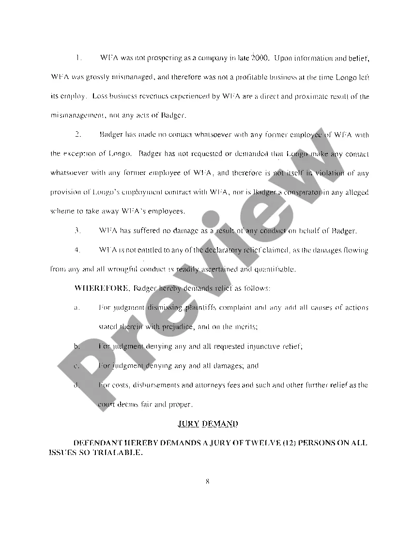 Preview A04 Answer And Affirmative Defenses