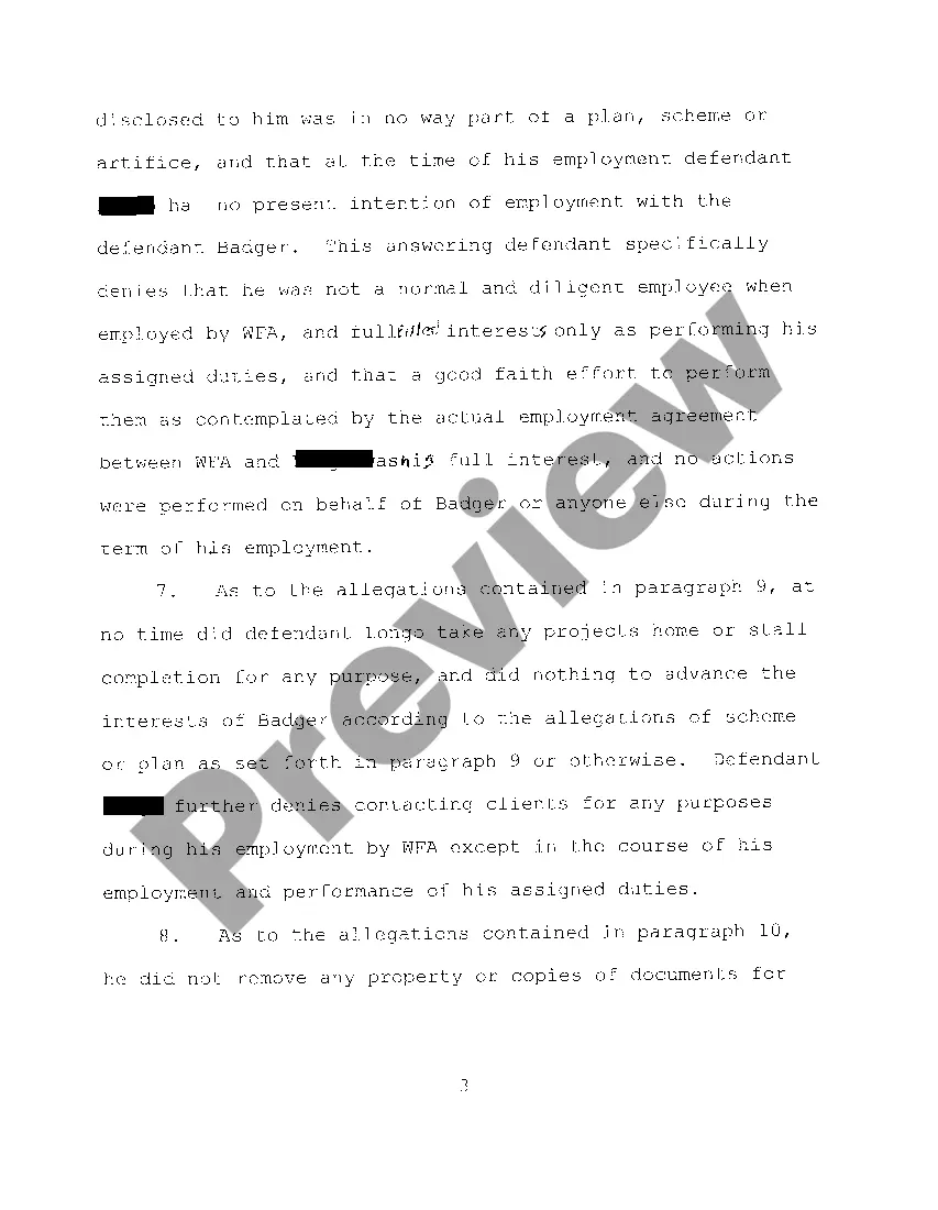 Preview A03 Answer And Counterclaim