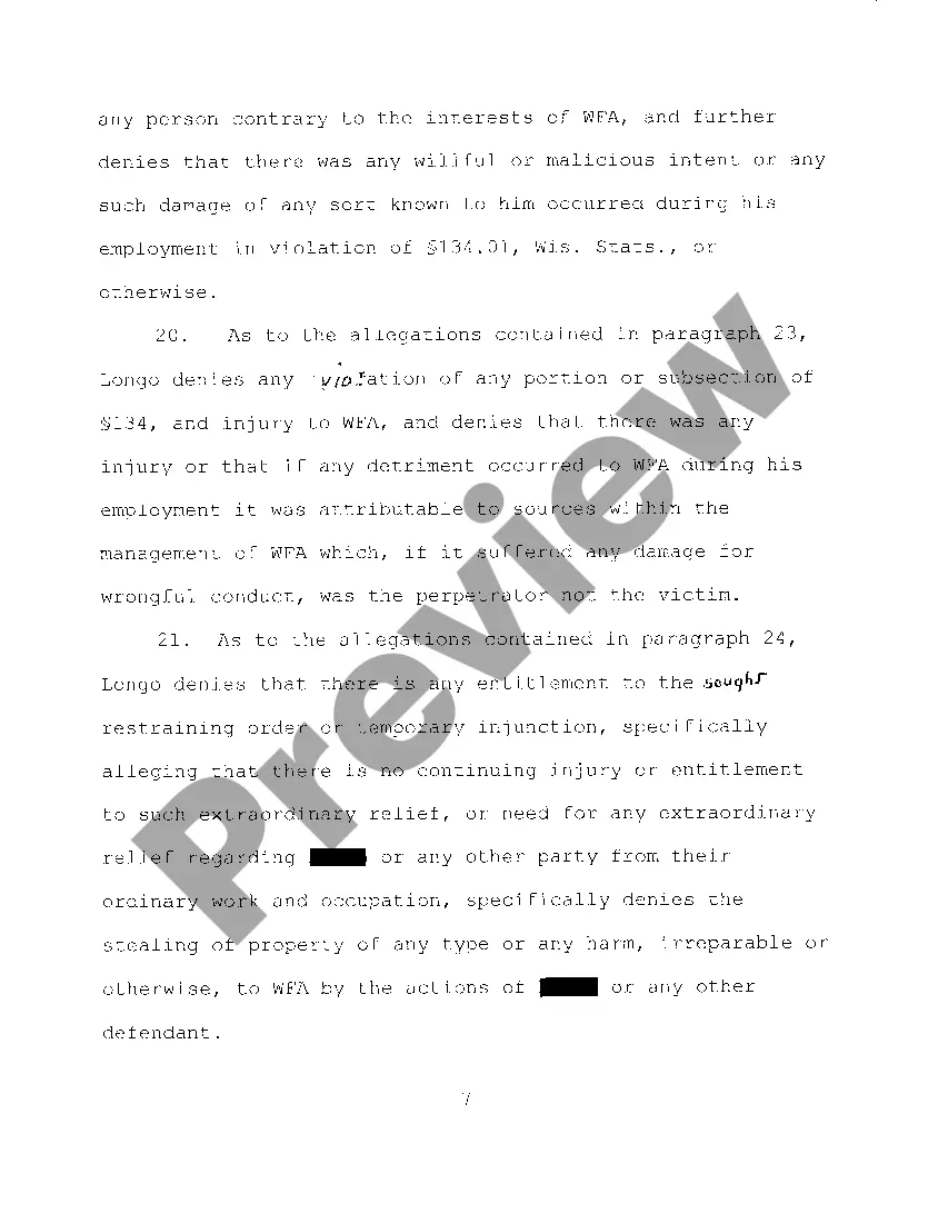 Preview A03 Answer And Counterclaim