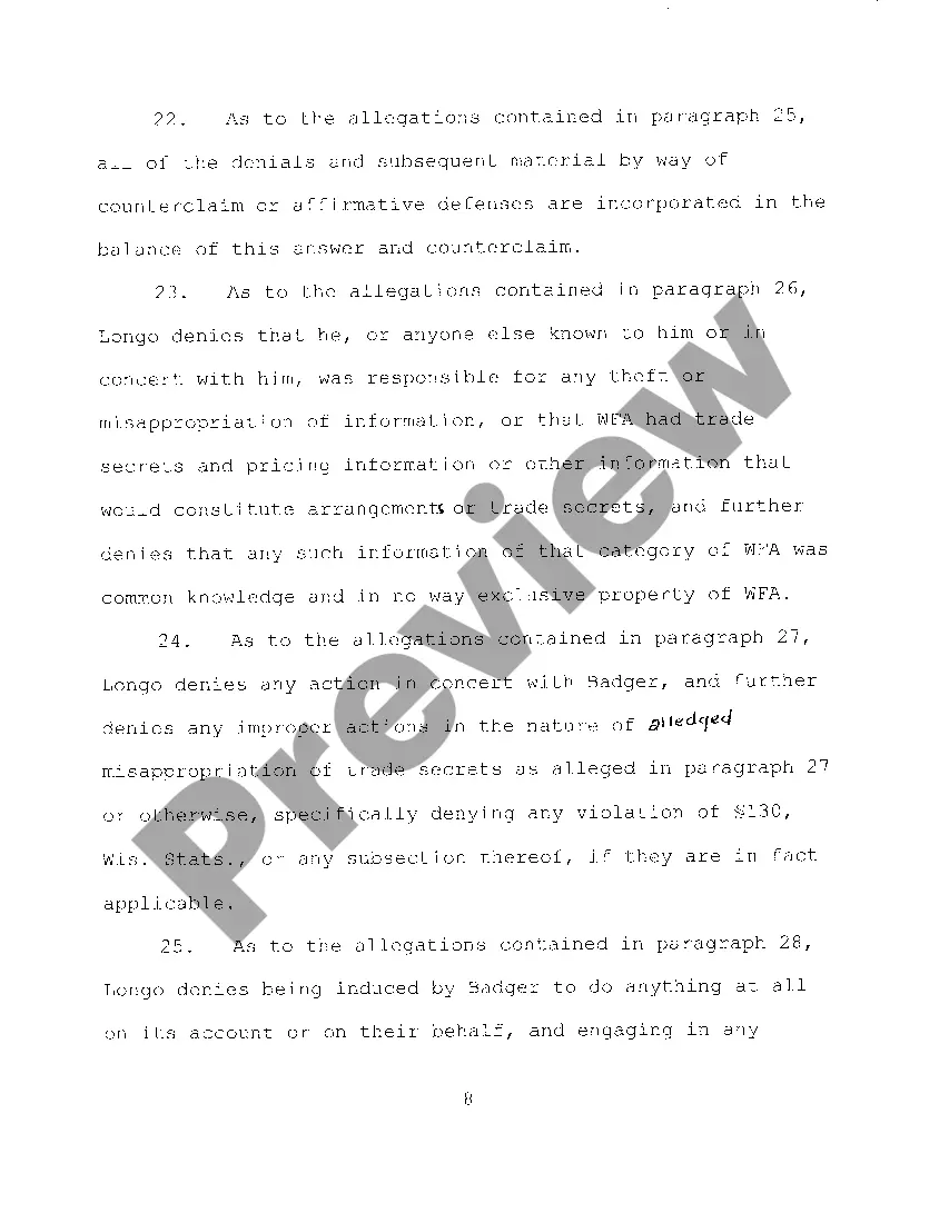 Preview A03 Answer And Counterclaim