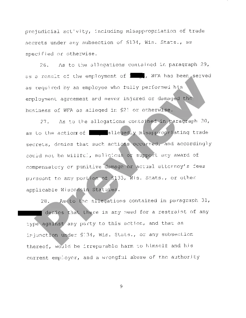 Preview A03 Answer And Counterclaim