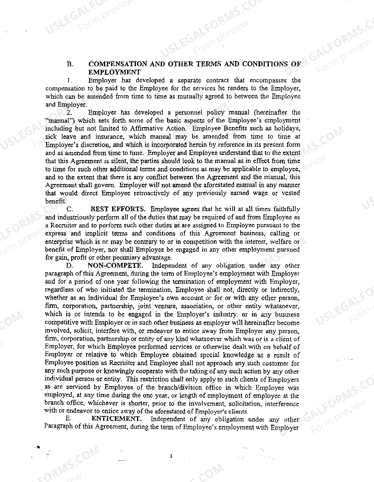 Preview A01 Exhibit A Employment Agreement