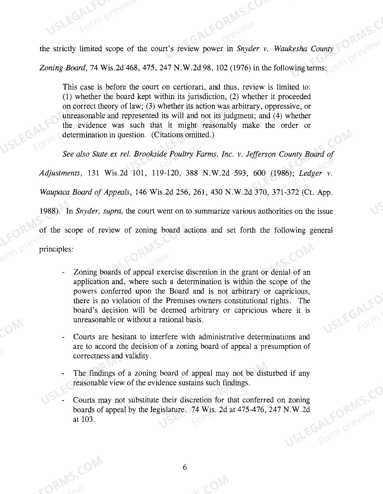 Green Bay Wisconsin Memorandum Of Respondent City Of Milwaukee Board Of