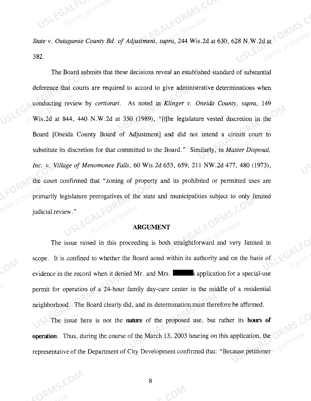 Green Bay Wisconsin Memorandum Of Respondent City Of Milwaukee Board Of