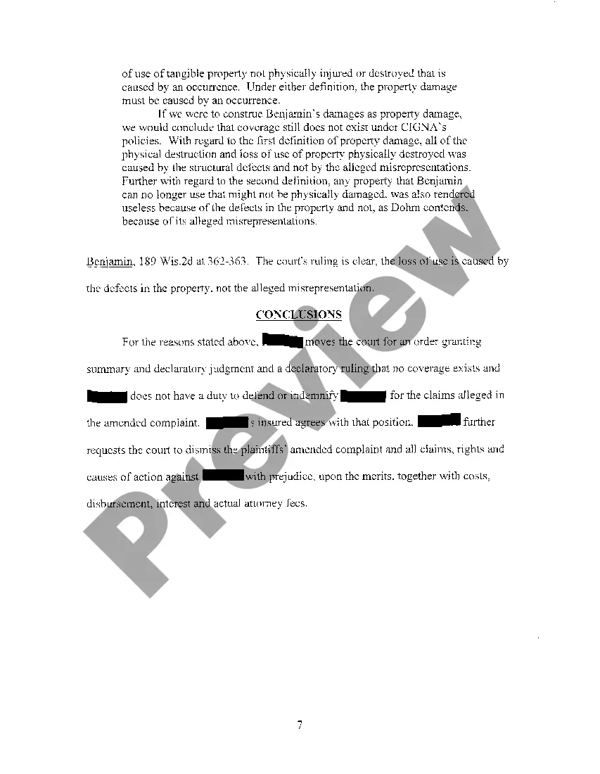 Preview A05 Reply Brief In Support OF Motion For Summary And Declaratory Judgment