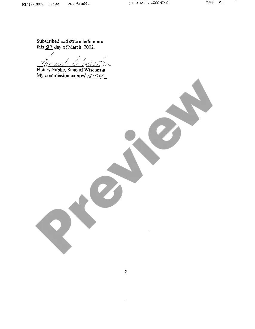 Preview A06 Affidavit of Home Inspector