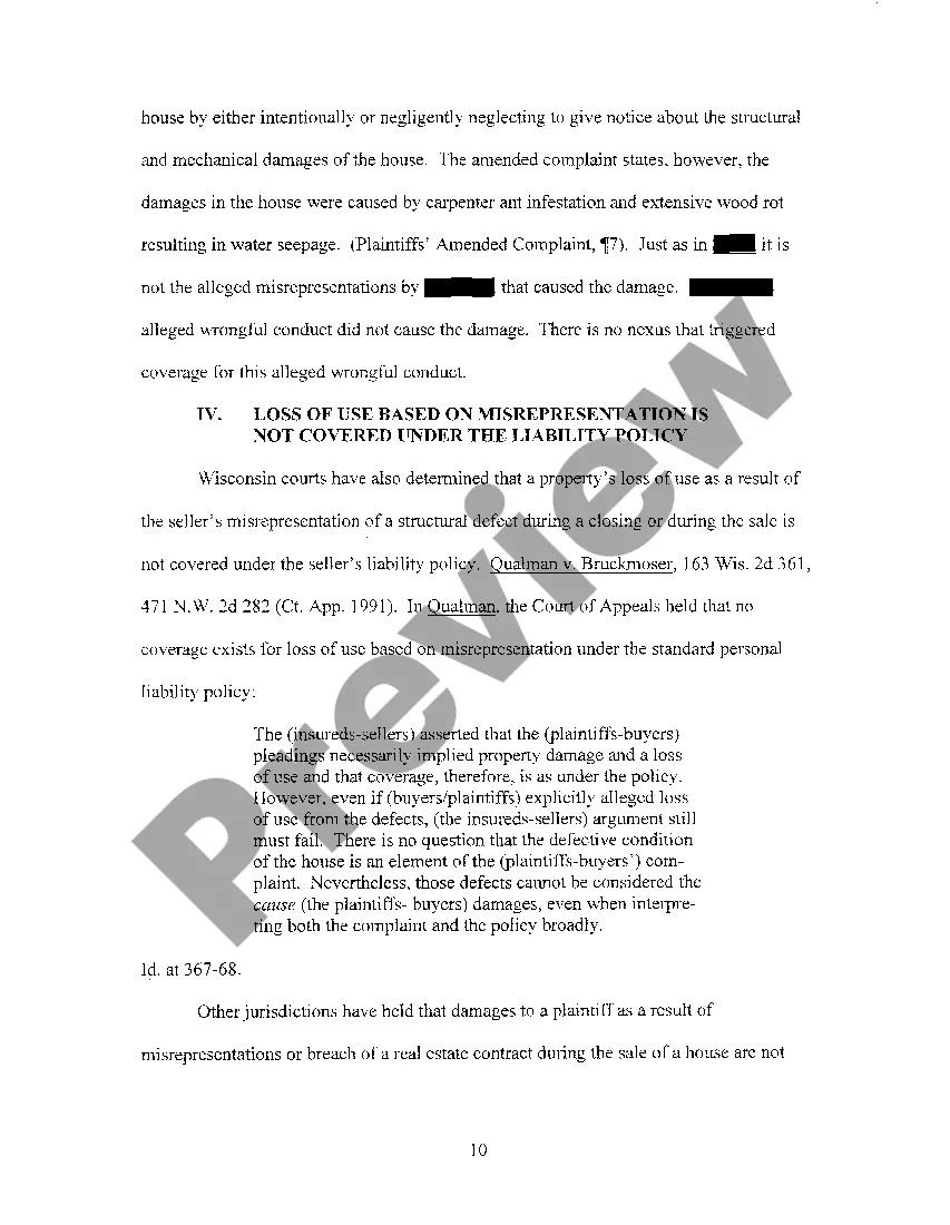 Preview A09 Brief In Support Of Motion For Summary And Declaratory Judgment