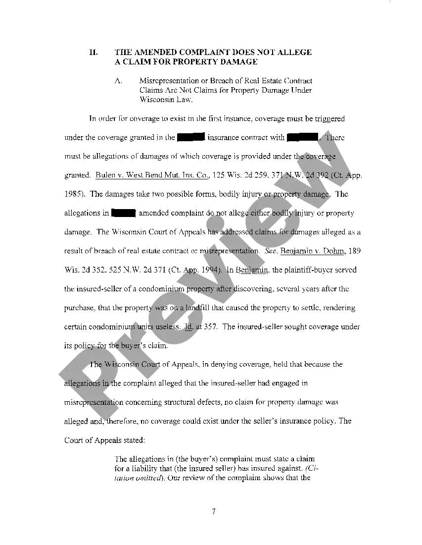 Preview A09 Brief In Support Of Motion For Summary And Declaratory Judgment