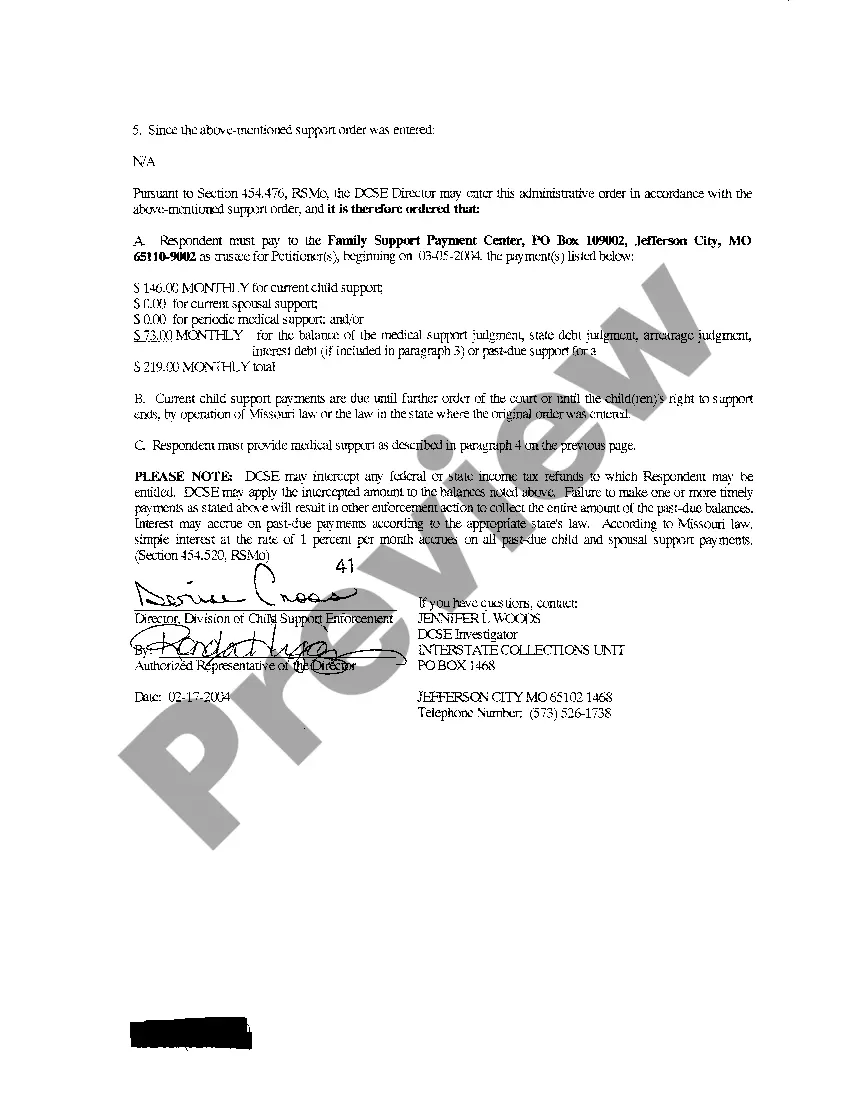 Preview A02 Administrative Order On Existing Order