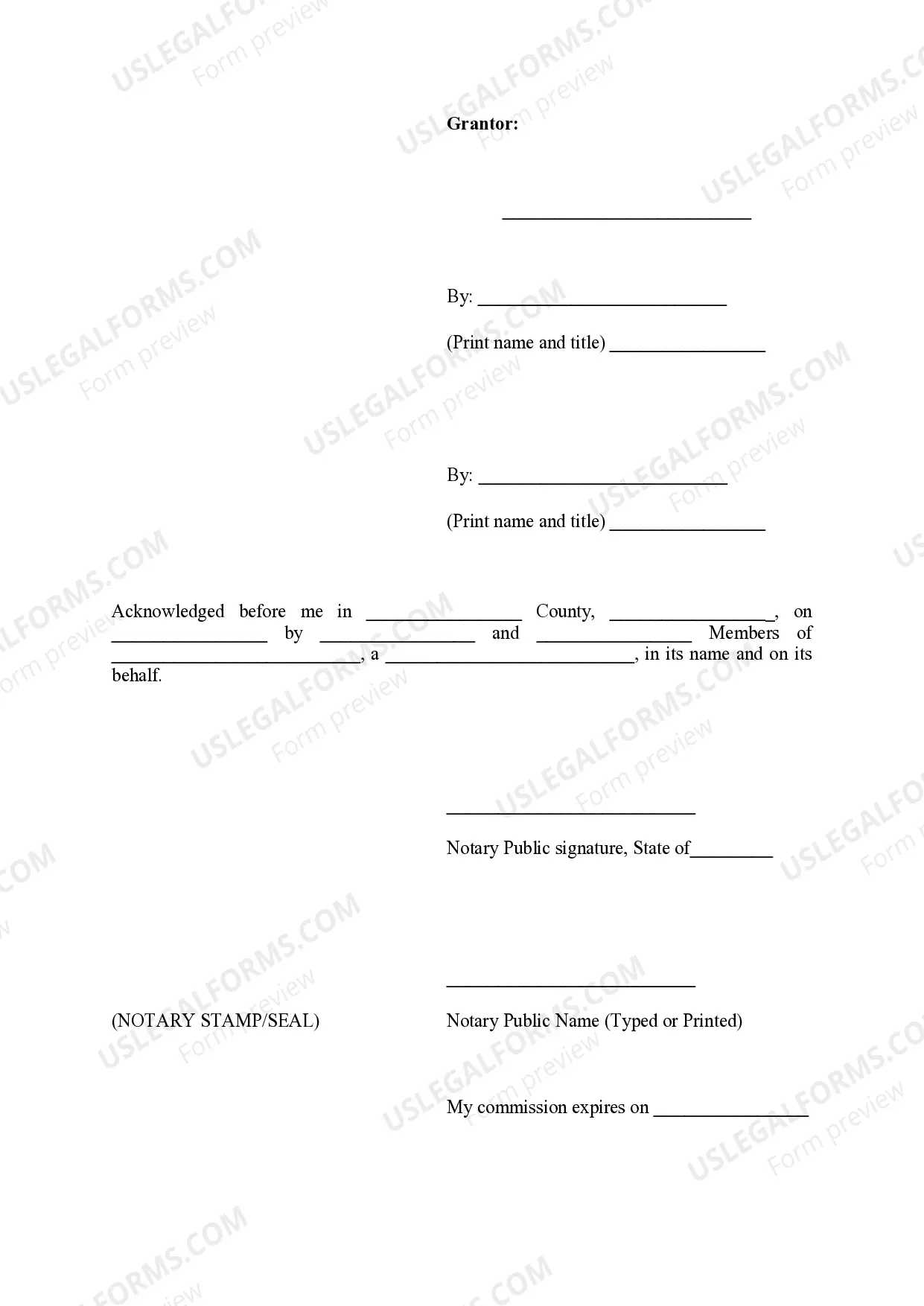 Preview Distribution Easement Underground