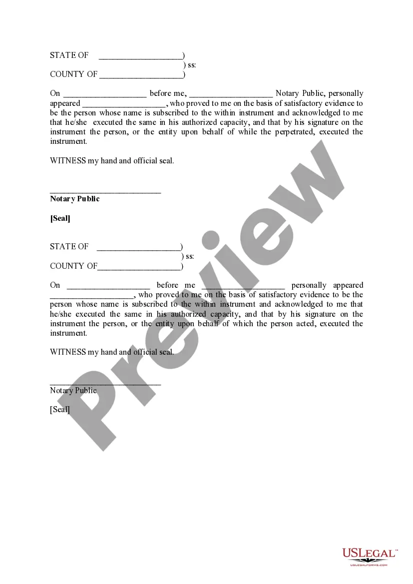 Preview Memorandum of Lease