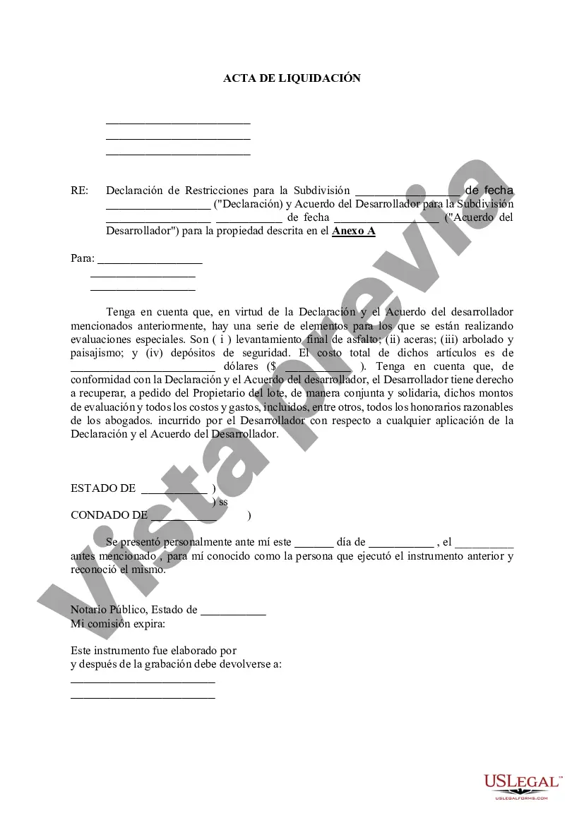 Preview Aviso de Adhesión