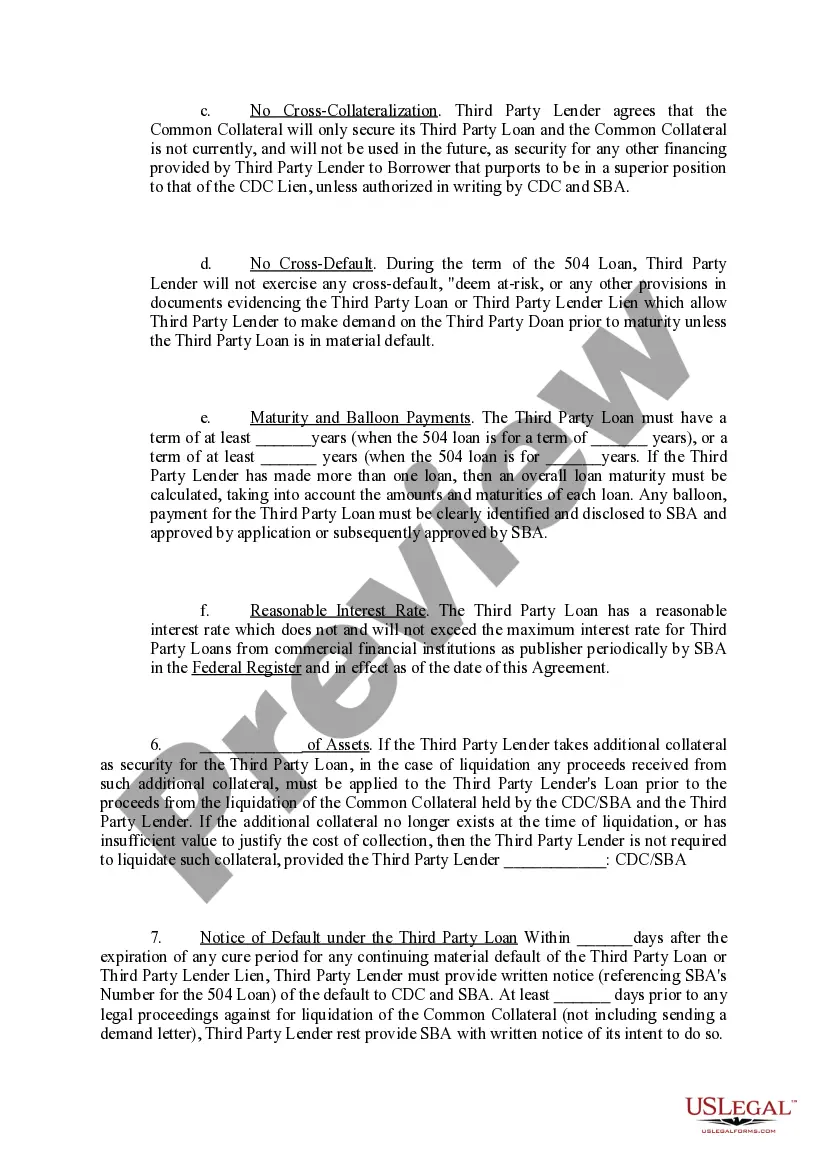 Get Third Party Lender Agreement Preview Third Party Lender Agreement