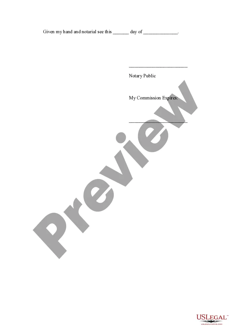 Preview Waiver of Option to Purchase