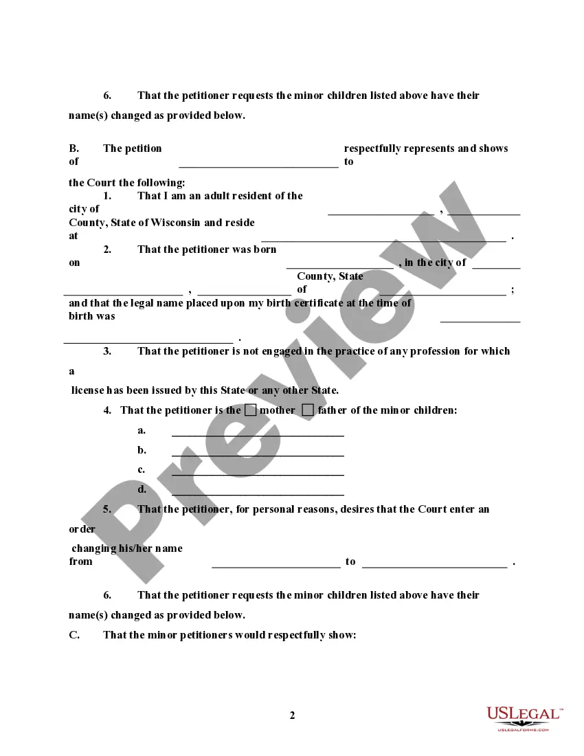 Get Petition for Change of Name for Family Preview Petition for Change of Name for Family