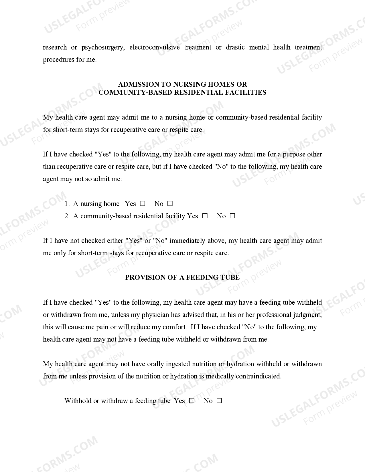 Wisconsin Statutory Power of Attorney for Health Care | US Legal Forms
