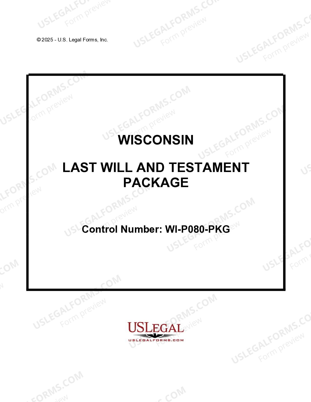 Wisconsin Last Will and Testament Package - Last Will Testament | US ...