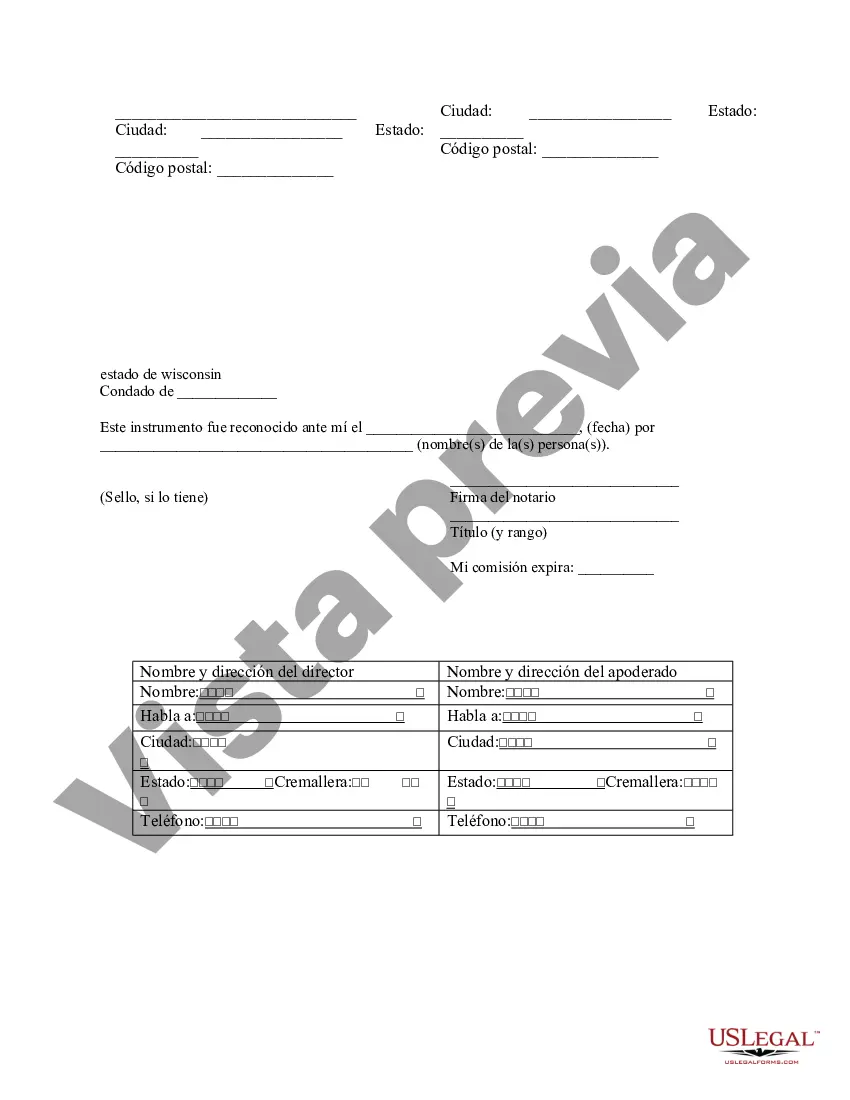 Preview Poder notarial limitado en el que se especifican poderes con ejemplos de poderes incluidos