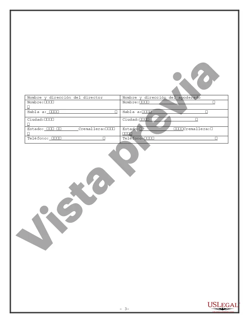 Preview Poder Notarial Limitado para Transacciones de Acciones y Poderes Corporativos