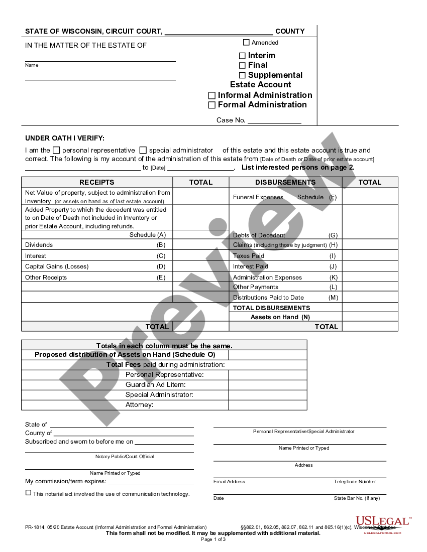 wisconsin-final-account-informal-formal-us-legal-forms