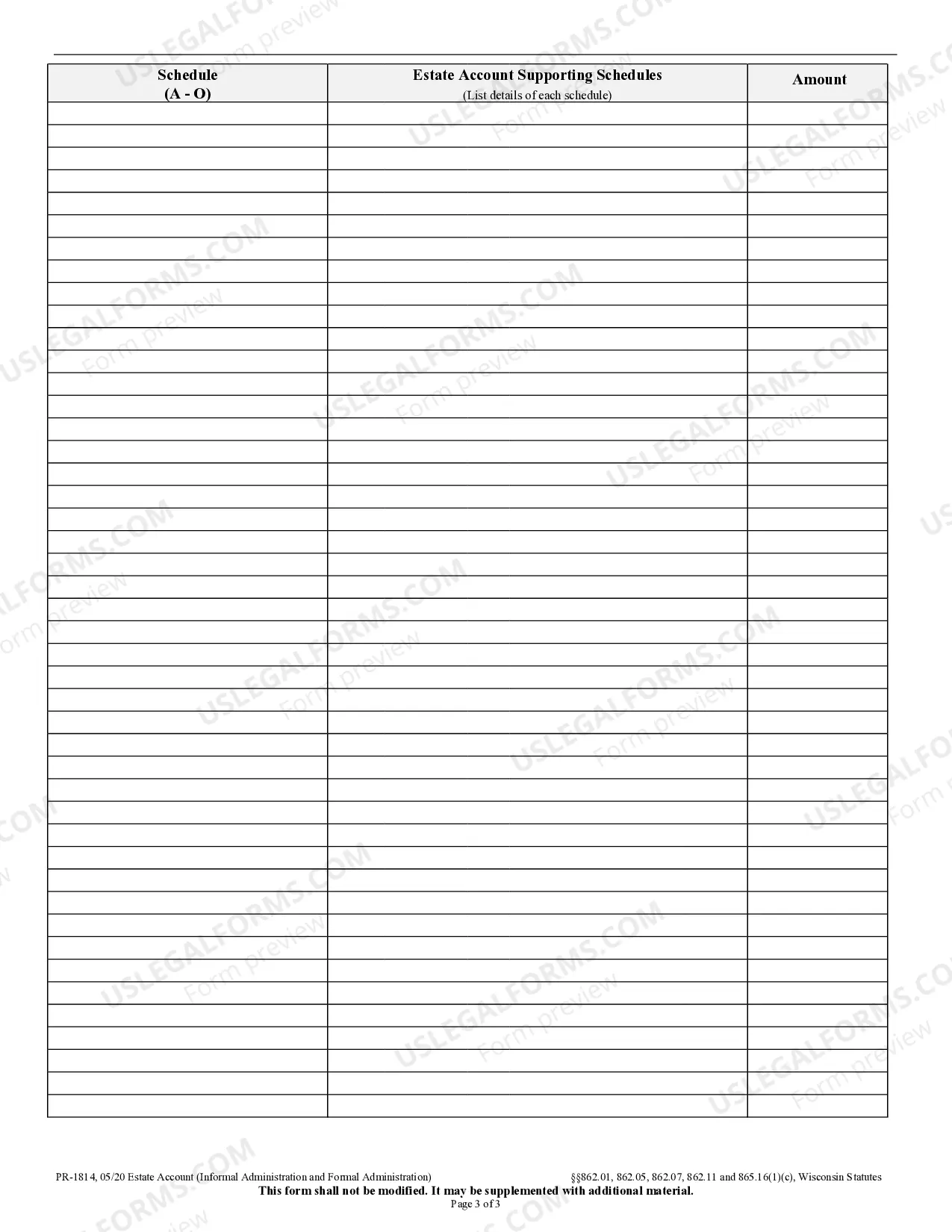 Preview Final Account - Informal - Formal