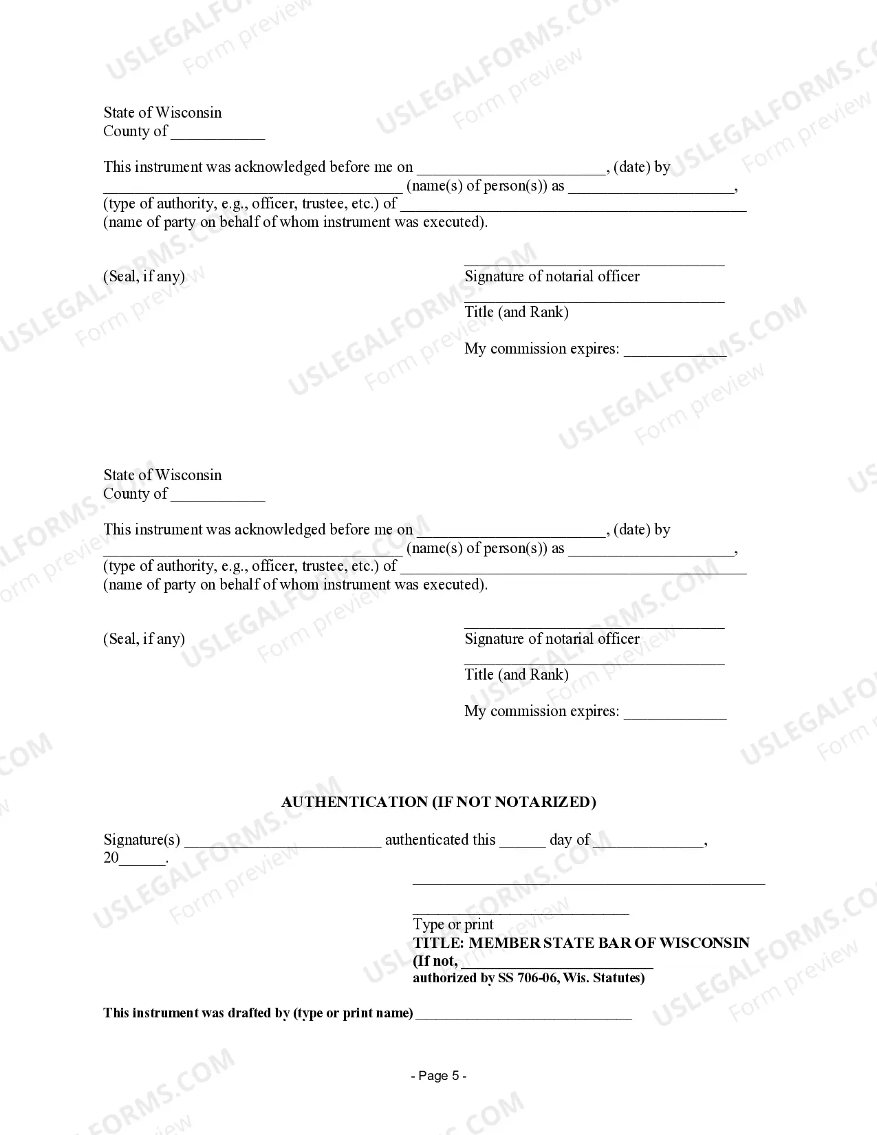 Preview Quitclaim Deed for Husband and Wife to a Trust