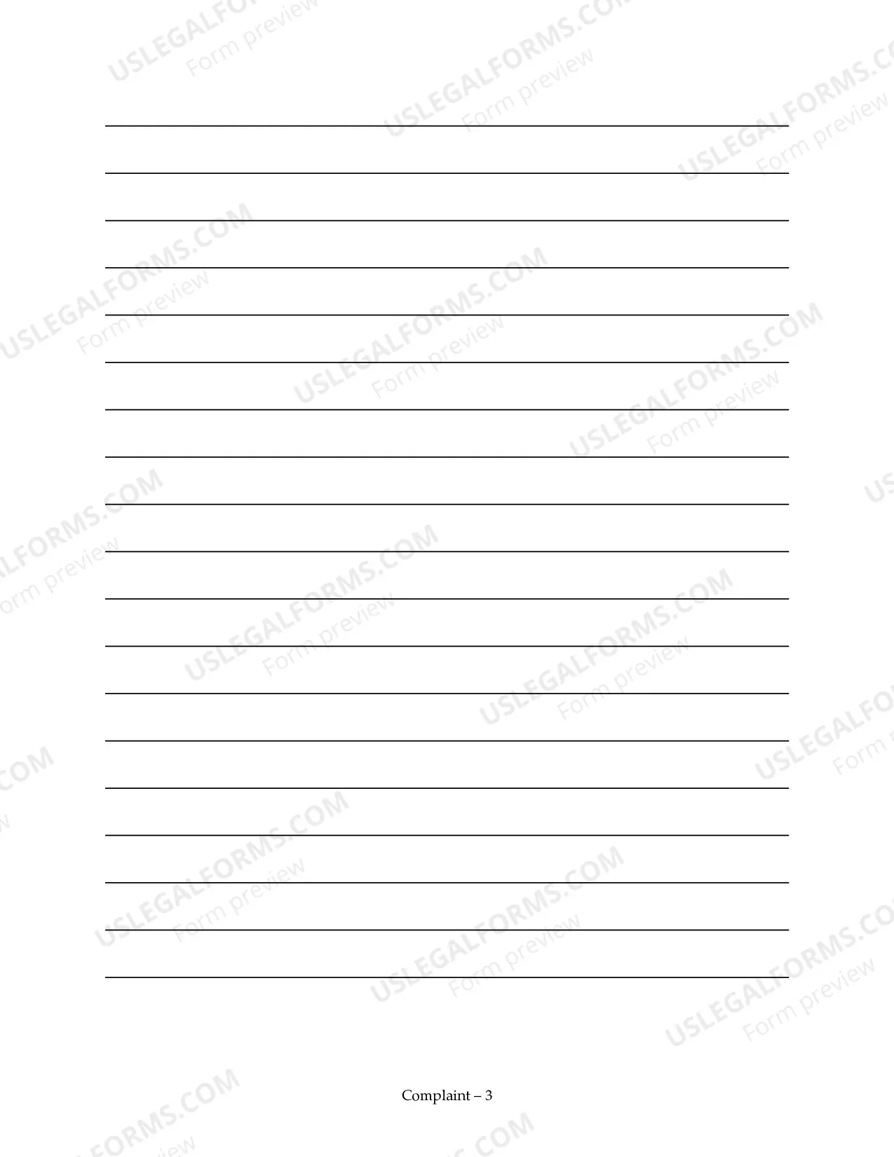 Preview Guide and Complaint for Prisoner Filing Without a Lawyer
