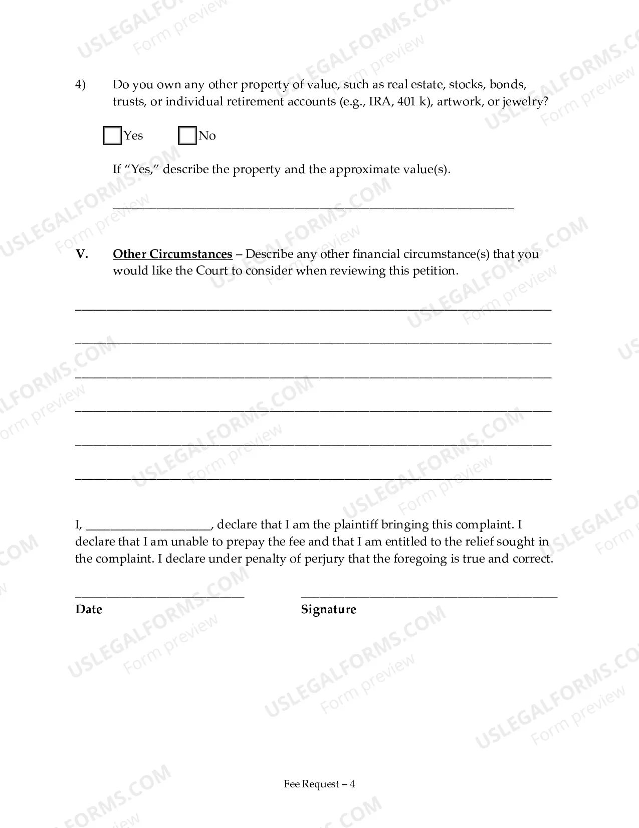 Preview Social Security Complaint