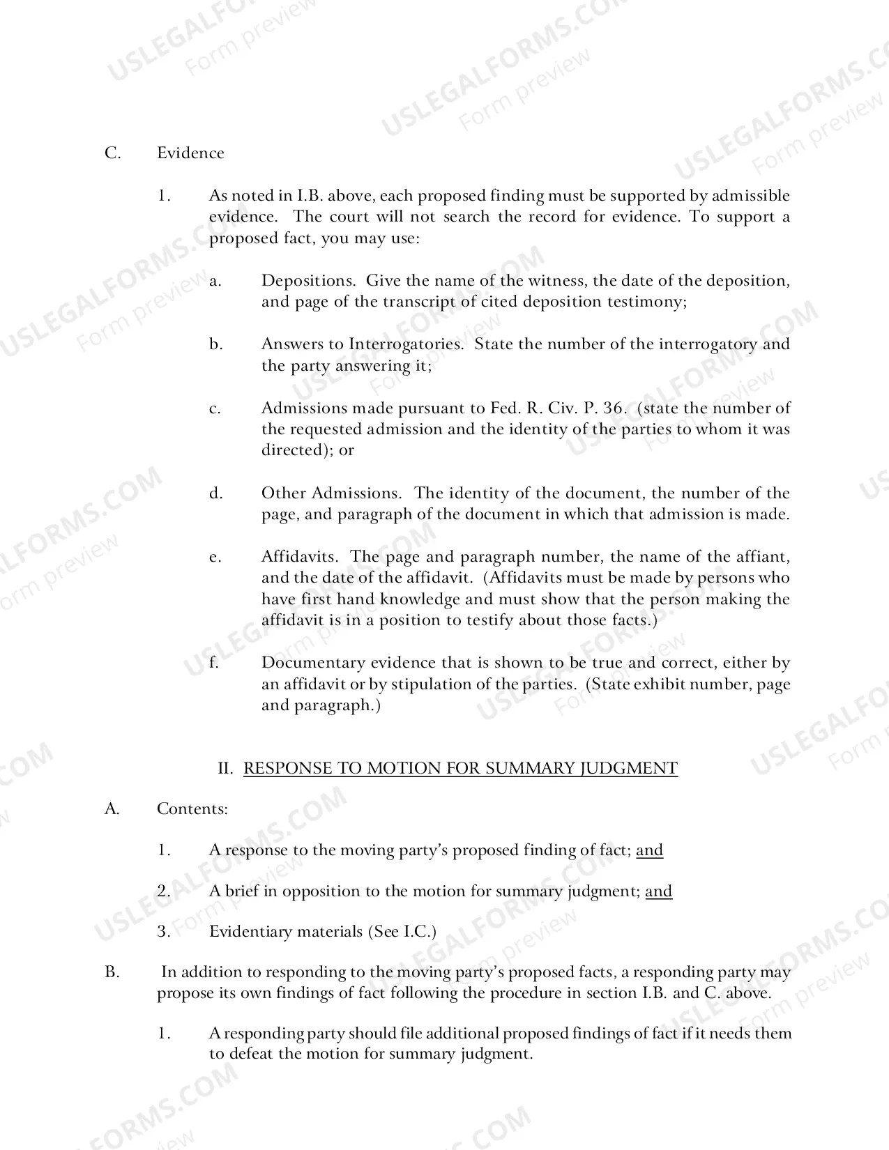 Preview Summary Judgment Procedure in Cases Assigned to Judge Barbara B. Crabb