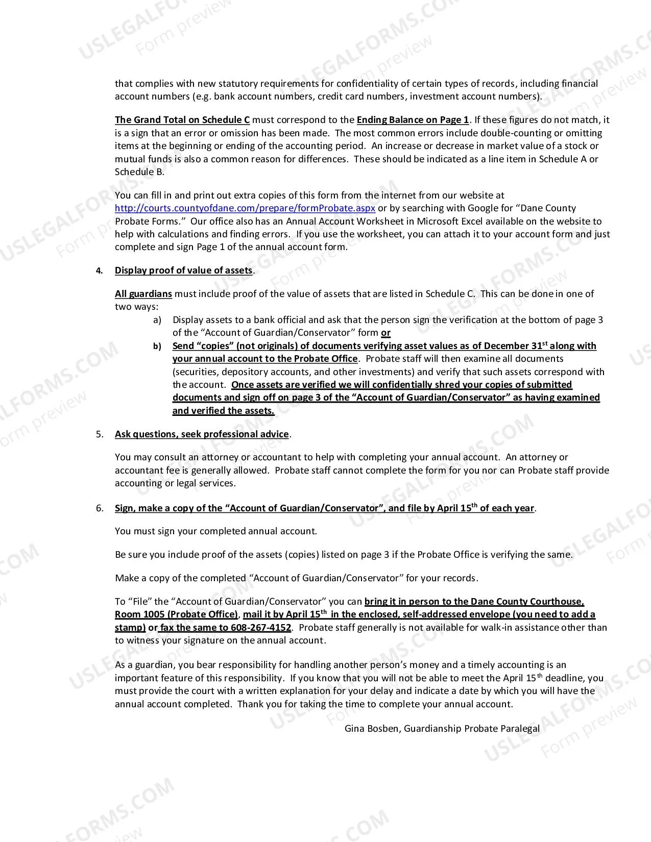 Preview Guidelines for Annual Accounts