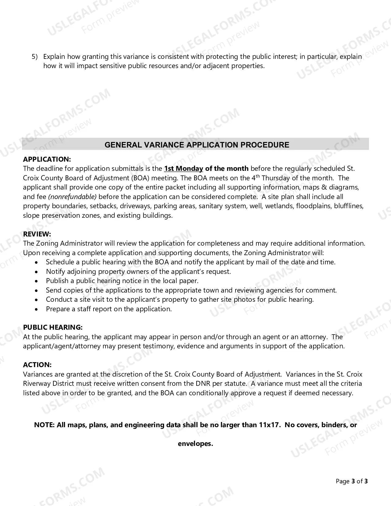 Preview DSPS Variance Form (DOC)