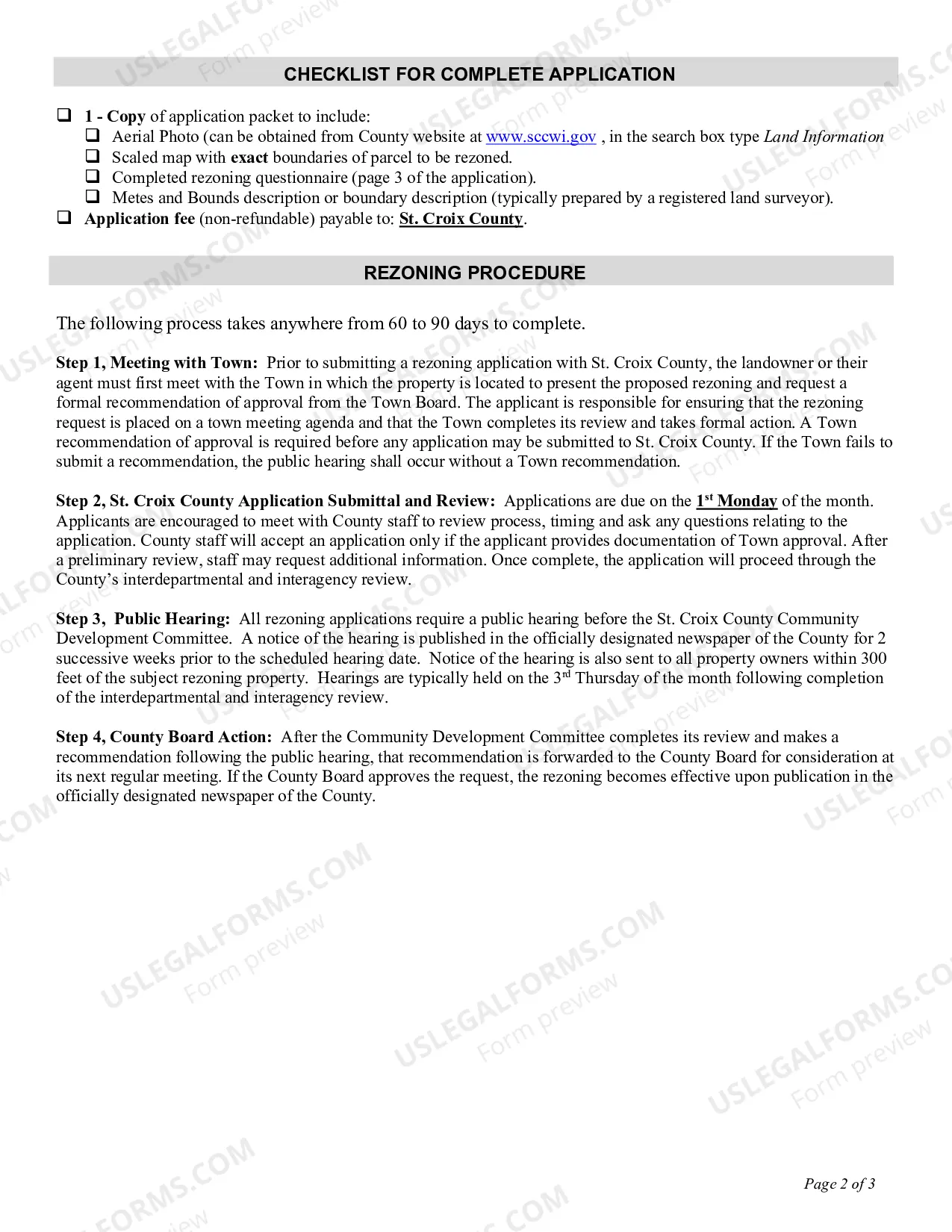 Preview Rezoning Application