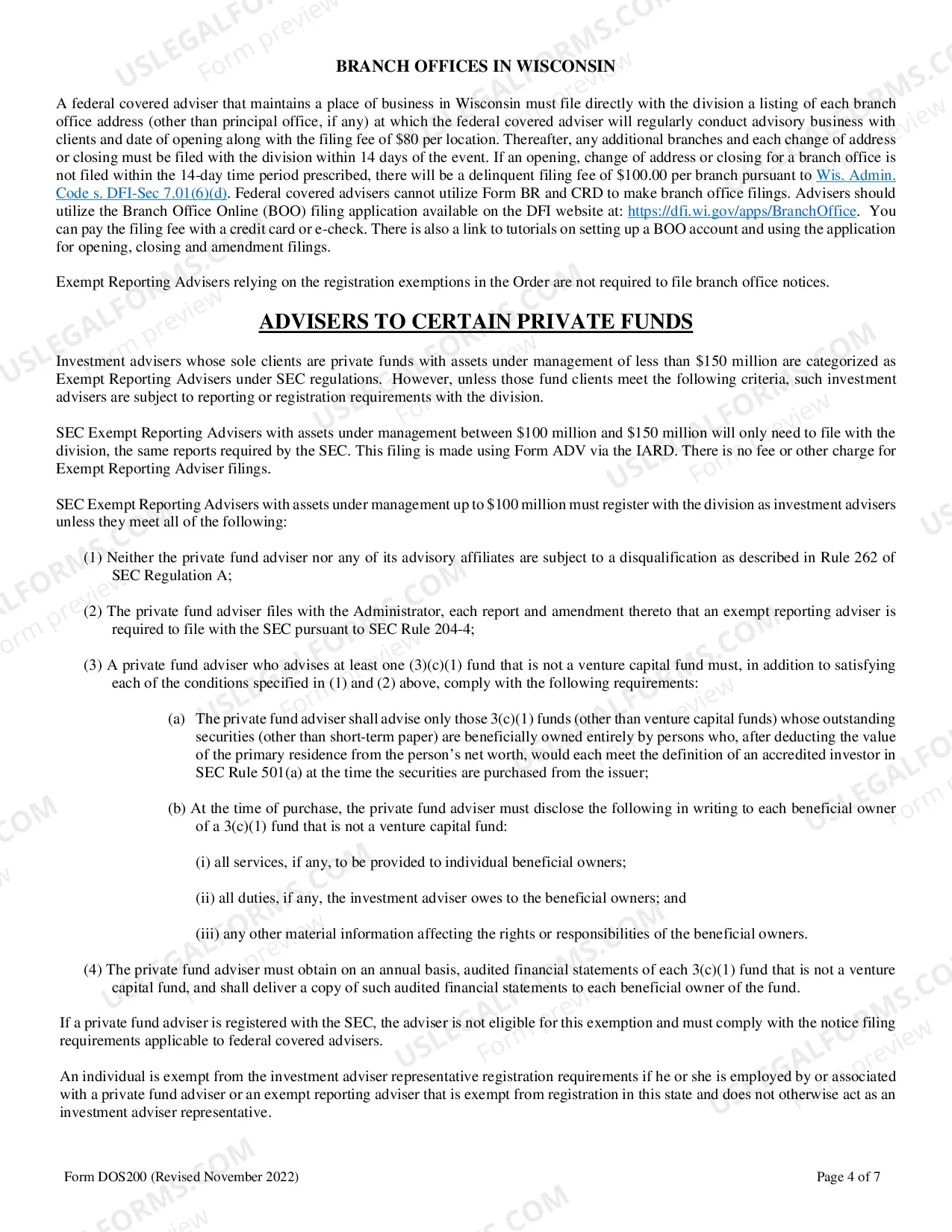 Preview IA Packet