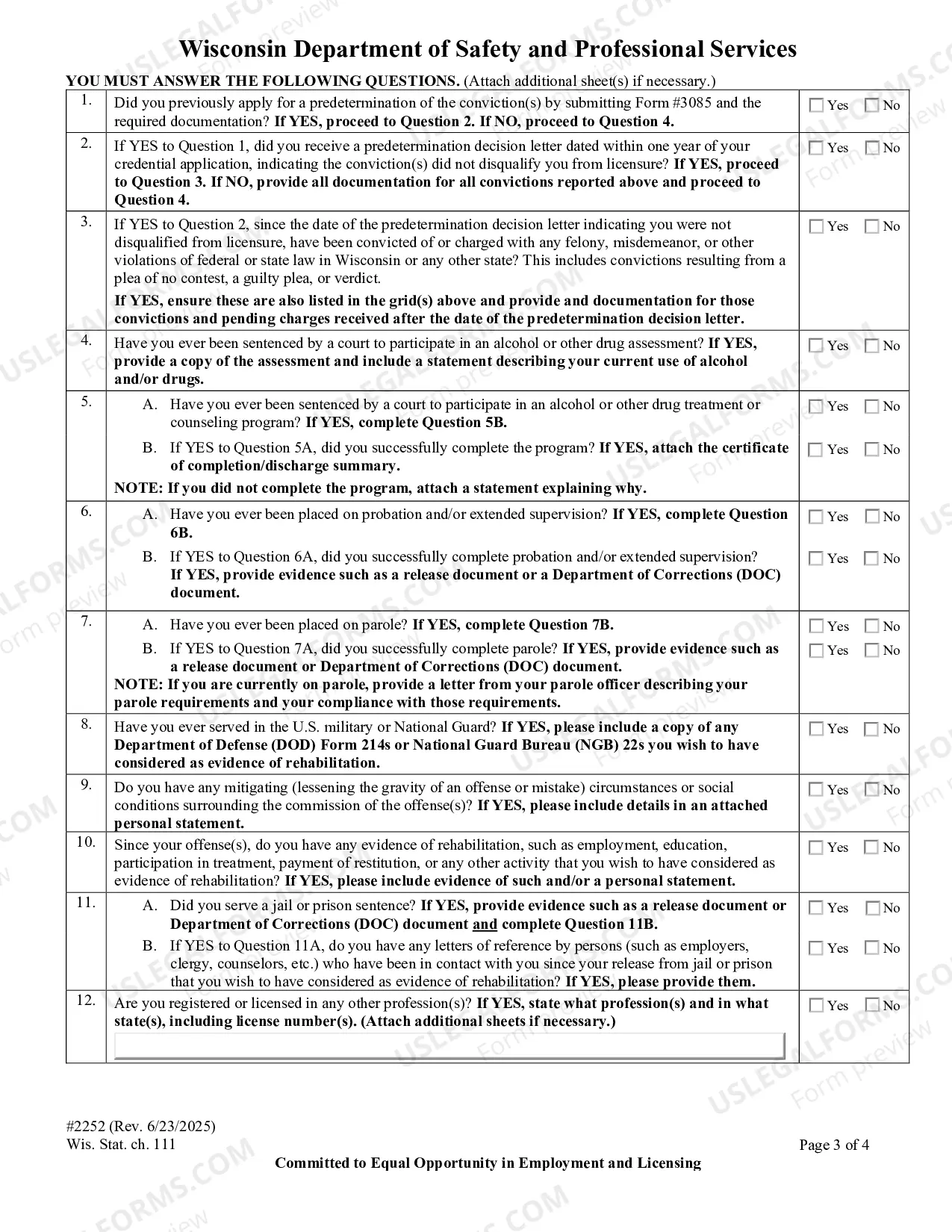 Preview ?Convictions and Pending Charges