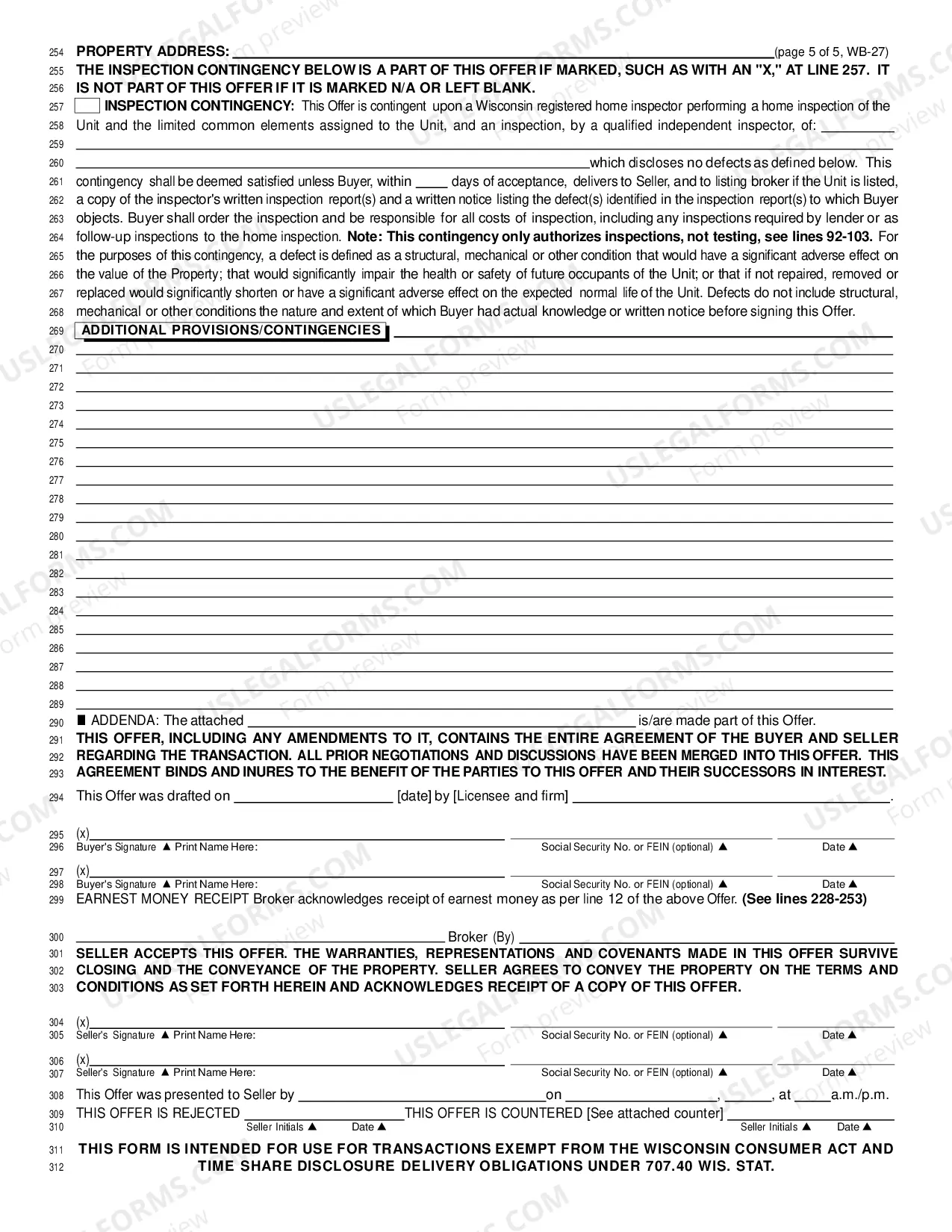 Preview ?Time Share Contract (Resale by Non-Developer)