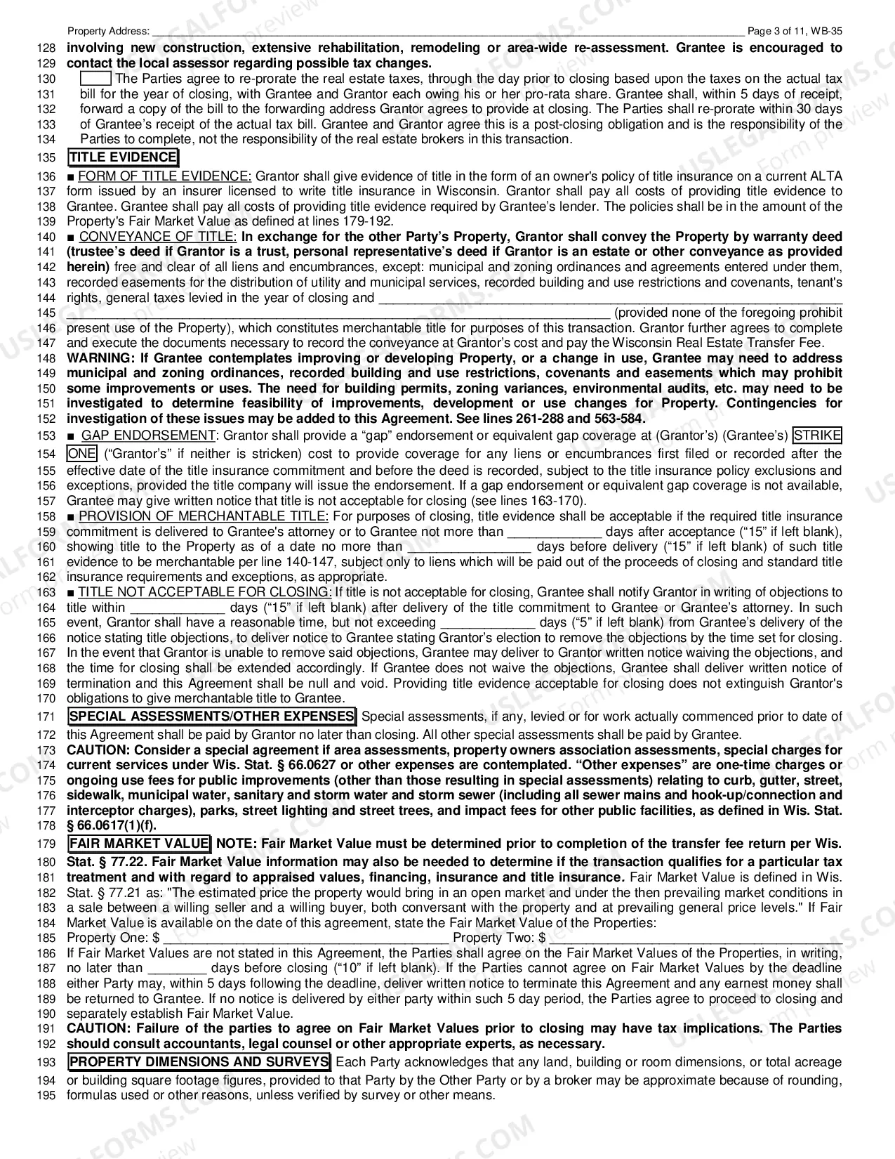 Preview ?Simultaneous Exchange Agreement