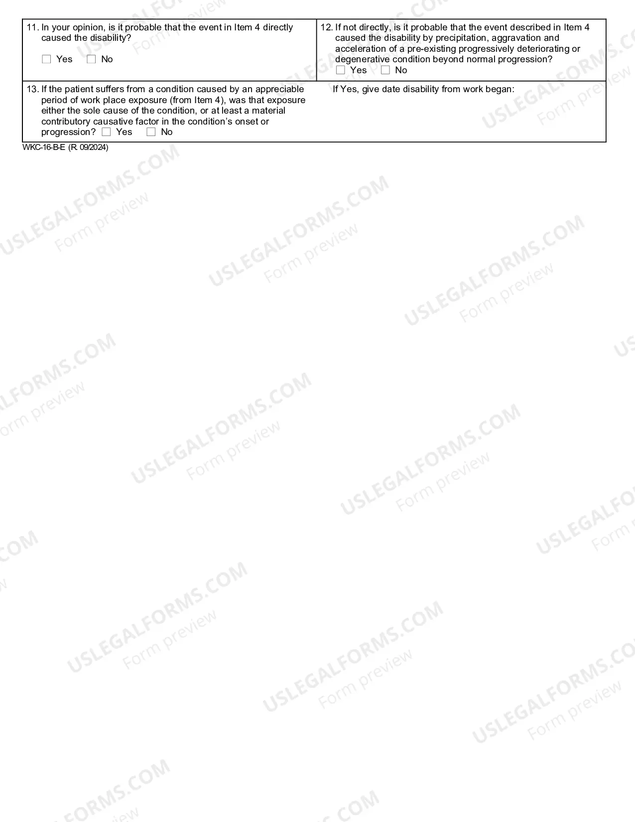 Preview Practitioners Report On Accident Or Industrial Disease In Lieu of Testimony