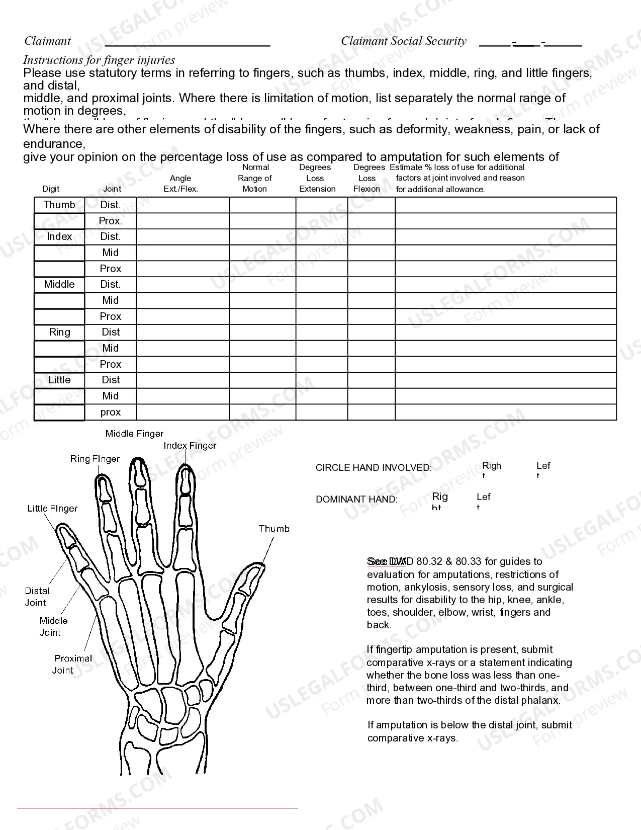 Preview Medical Report for Workers' Compensation
