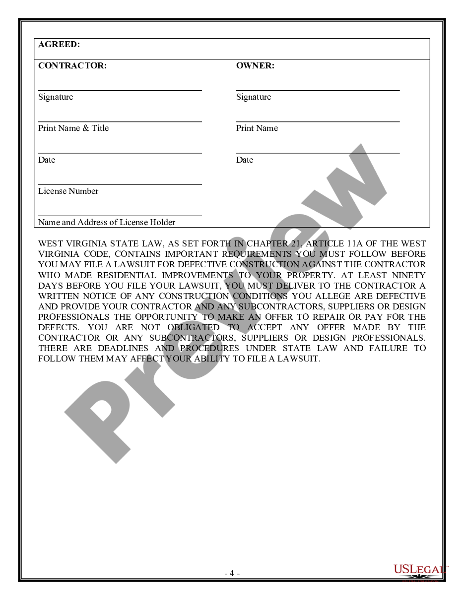 page 3 Fencing Contract for Contractor preview