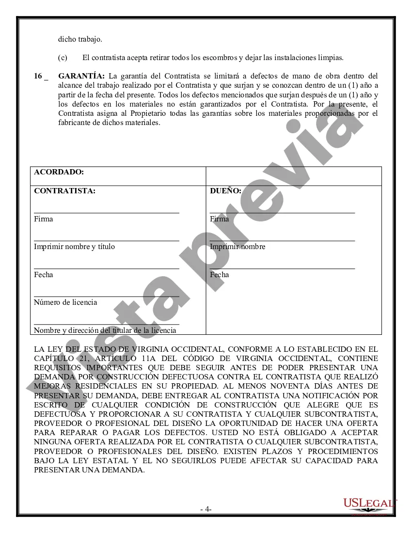 Preview Contrato de trabajo en el sitio para el contratista