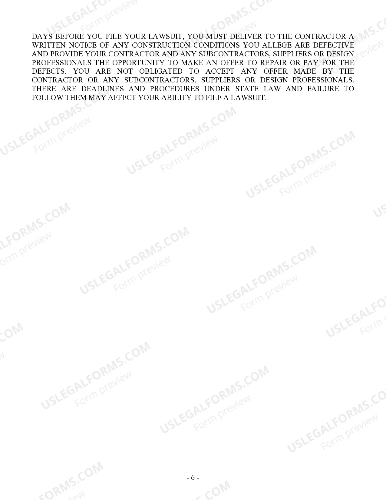 Preview Electrical Contract for Contractor