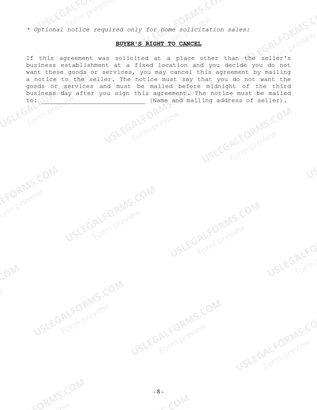 Preview Electrical Contract for Contractor