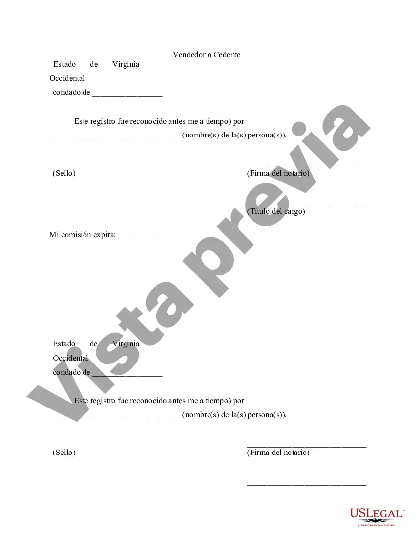 Preview Cesión del contrato de escritura por parte del vendedor