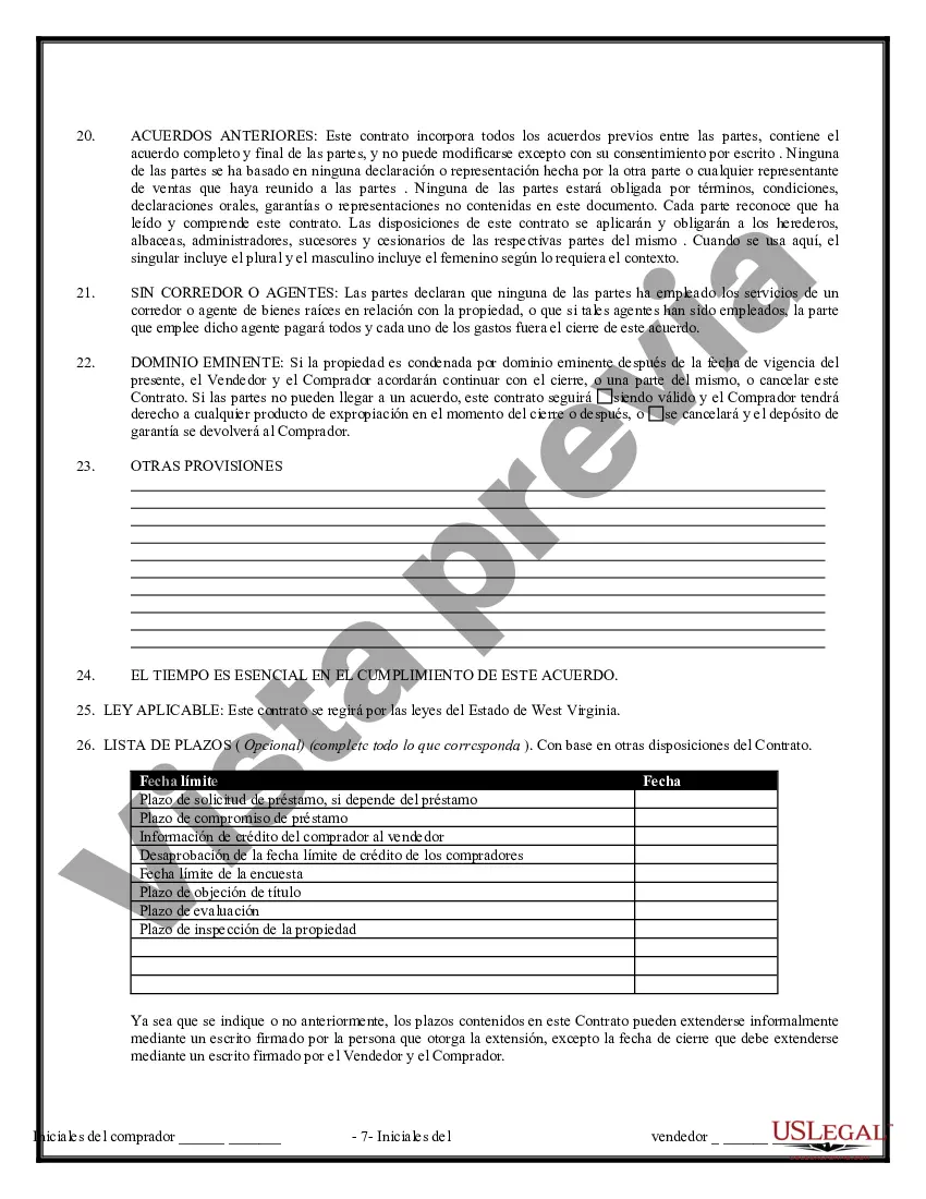 Preview Contrato de Compraventa de Bienes Inmuebles sin Corredor para Acuerdo de Venta de Casa Residencial