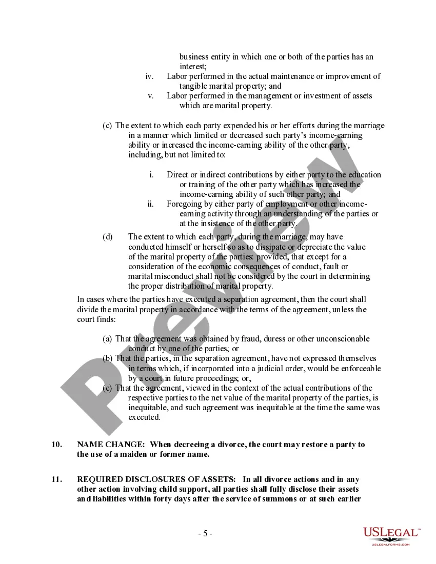 Preview West Virginia No-Fault Agreed Uncontested Divorce Package for Dissolution of Marriage for Persons with No Children with or without Property and Debts