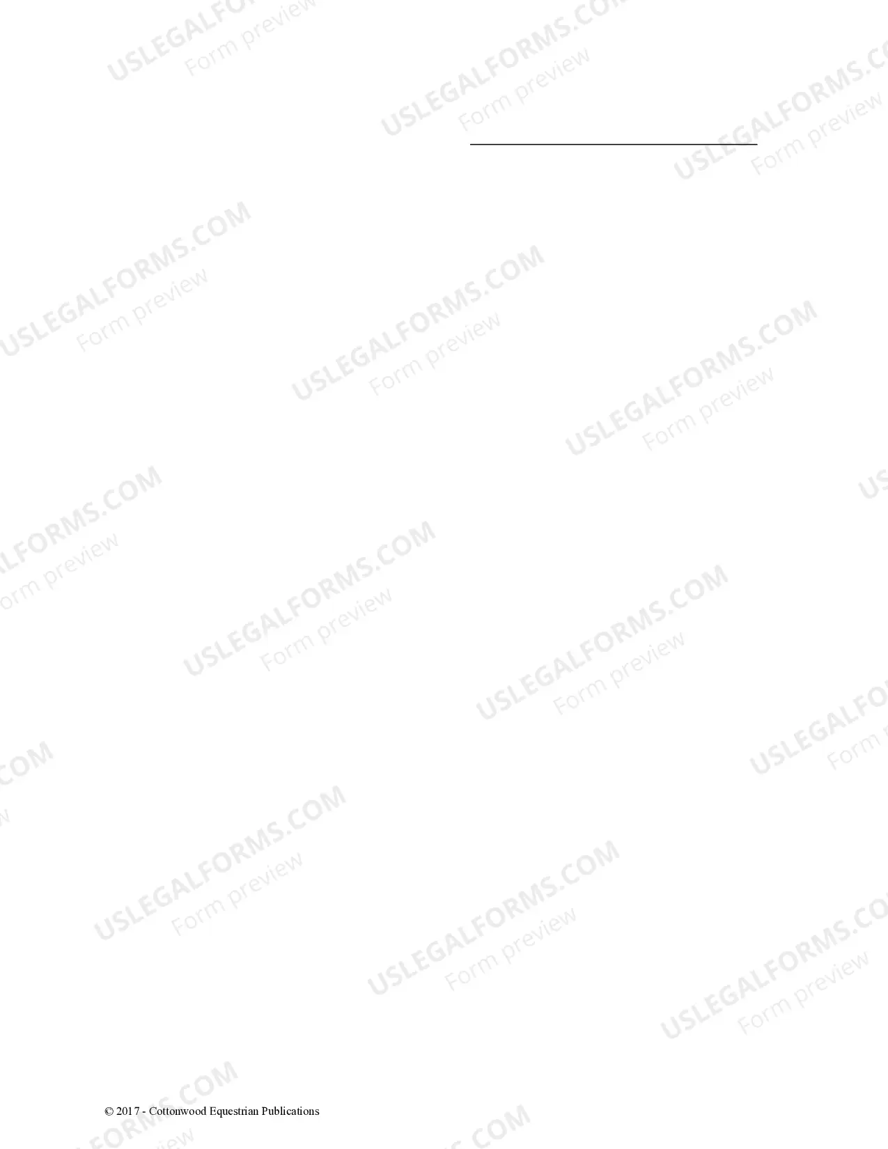 Preview Hauling Release and Waiver - Horse Equine Forms