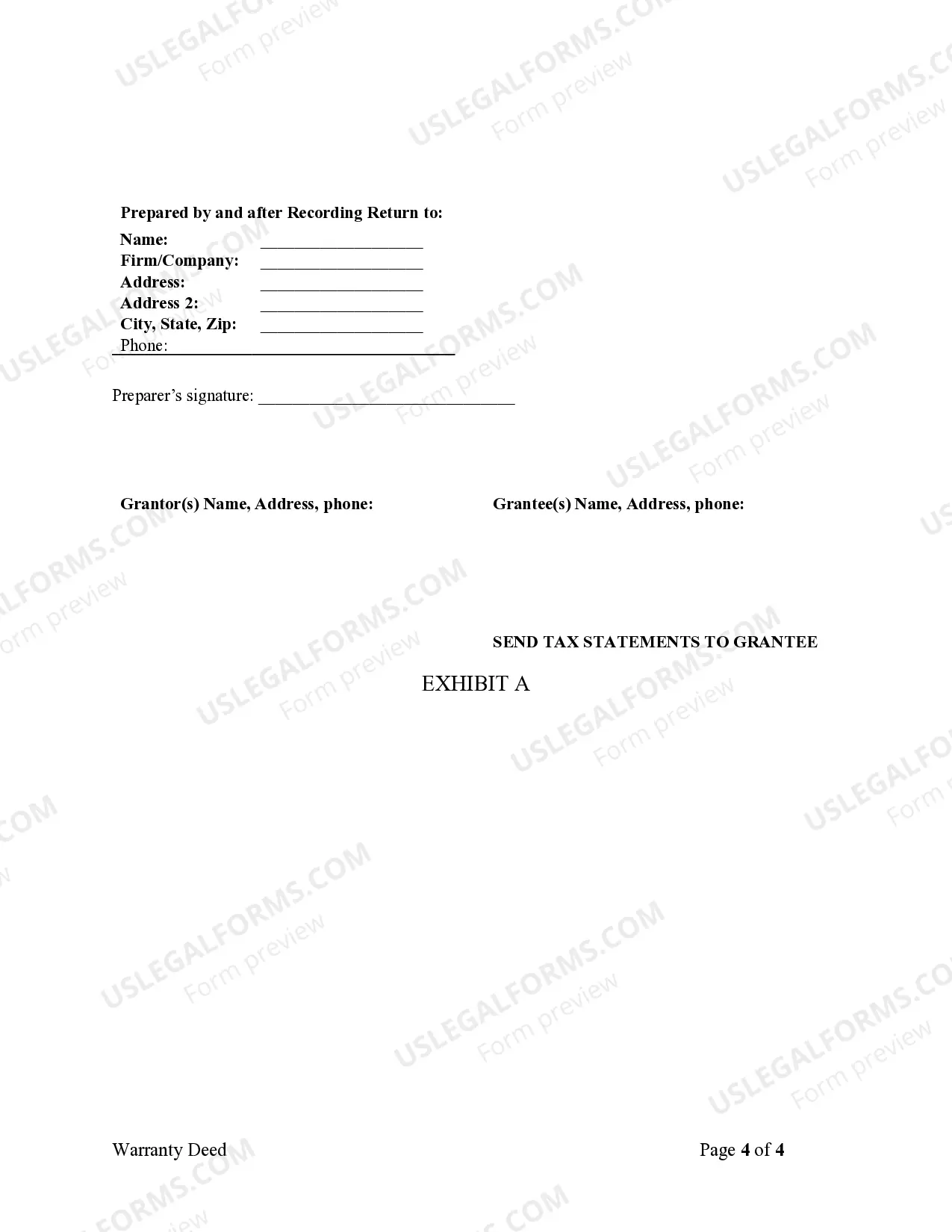 Preview Warranty Deed from two Individuals to LLC