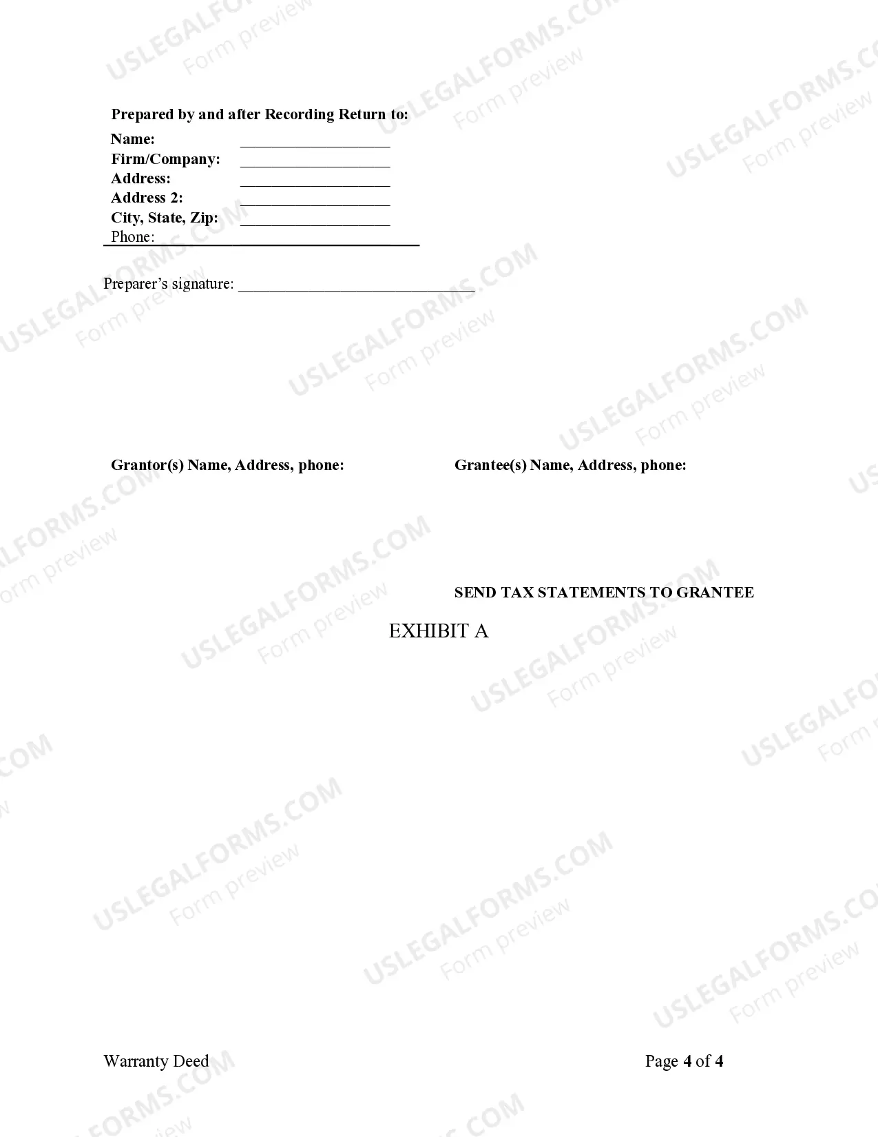 Preview Warranty Deed from Husband and Wife to Corporation
